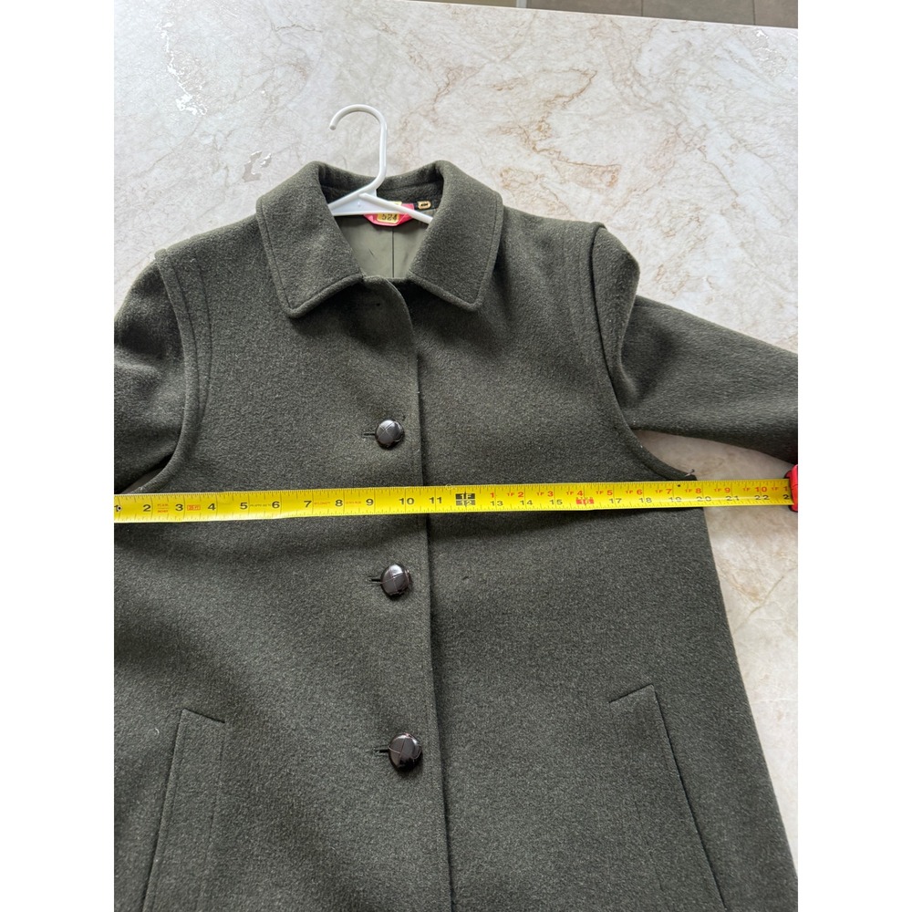 VTG 70's Green Wool Womens Coat Small Wenger Authentic Austrian
Trachten‎ 80's - Picture 11 of 16